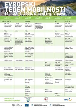 Evropski teden mobilnosti v občini Vipava 2